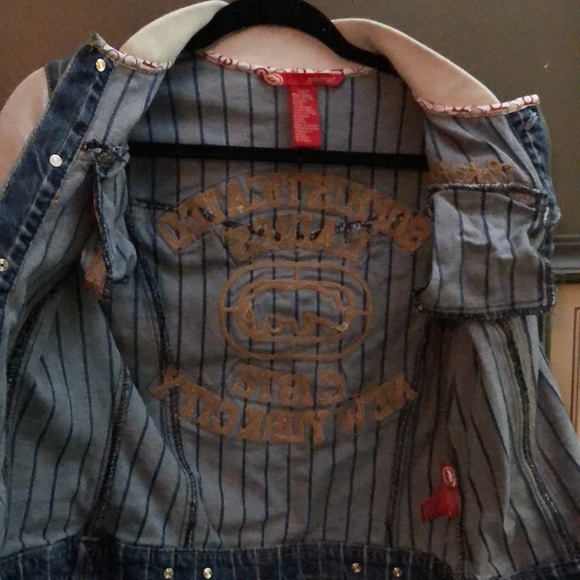 Echo Red Jean Jacket - Picture 2 of 7